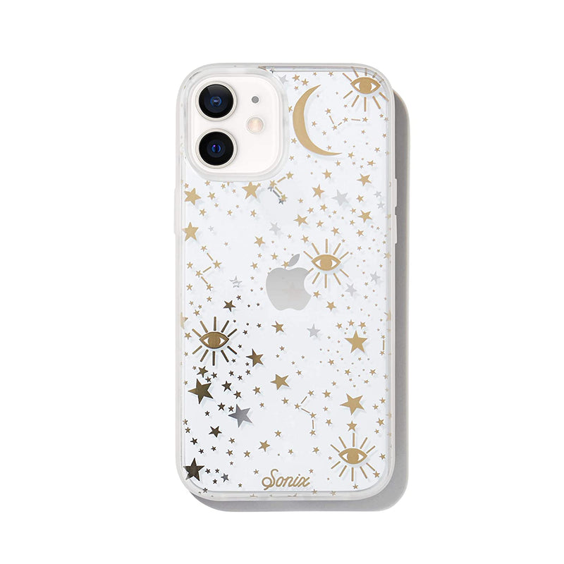 Sonix Cosmic Stars Case For Iphone 12 12Pro 10Ft Drop Tested Womens Protective Gold Silver Star Clear Cover For Apple Iphone 12 Iphone 12 Pro