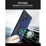 New Ring Kickstand Case For Galaxy S22 Ultra 5G Durable Heavy Duty Drop Pr