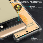 Cresee Case For Google Pixel 6 Pro Crystal Clear Cover With Reinforced Corners Bumper Slim Fit Anti Scratch Shockproof Flexible Tpu Phone Case For Pixel 6 Pro 2021 Transparent