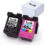 Yesink 65 Ink Cartridge Combo Pack Color And Black For Hp 65Xl 65 Xl Comapatible With Envy 5052 5055 Deskjet 2622 2652 3755 3720 3752 2655 3722 2624 3723 3721 P