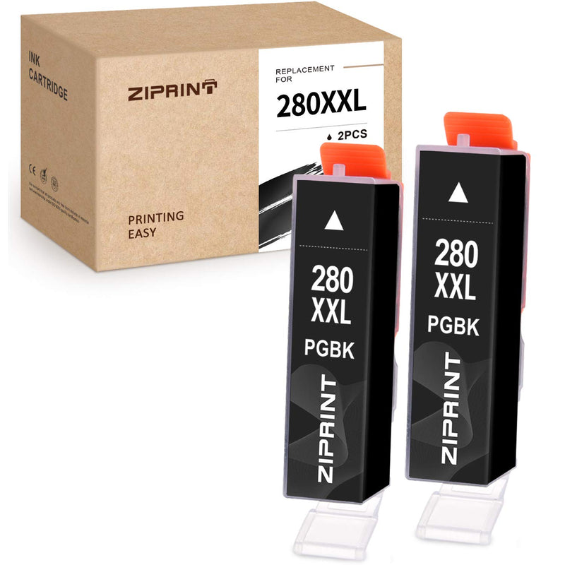2 Pack Compatible Ink Cartridge Replacement For Canon 280 281Xxl Pgi 280 For Pixma Tr7520 Tr8520 Ts9520 Ts6220 Ts6120 Ts8220 Ts8120 Ts9521C Ts9520 Ts9100 Ts702