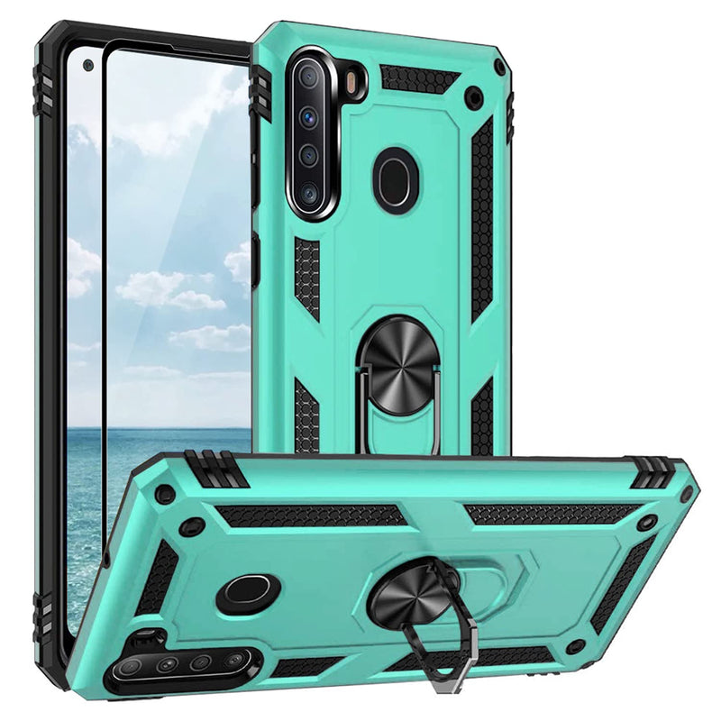 New For Samsung Galaxy A21 Case With Full Coverage Tempered