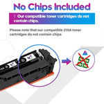 Compatible 215A Toner Cartridge Replacement For Hp 215A W2310A W2311A W2312A W2313A For Hp 215A Pro Mfp M182Nw M183Fw M182 M183 M155 Printer Black Cyan Yellow