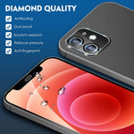 3 2 Pack Uniqueme Compatible With Iphone 12 Mini 5G 5 4 Inch 3 Pack Screen Protector Tempered Glass And 2 Pack Camera Lens Protector Clear Installation Frame Precise Cutout