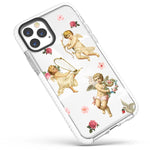 Clear Case Compatible With Iphone 13 Pro Max 6 7 Inch Cute Lovely Cupid Love Angel Floral Cloud Stylish Girls Women Soft Shockproof Protective Case For Iphone 13 Pro Max