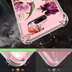 LG G8X Thinq Thinq Case Floral Flower Girls Shock