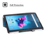 New For Vankyo Matrixpad S30 10 Inch Tablet Case Pu Leather Folio 2 Folding Stand Cover For 10 1 Vankyo Matrixpad S30 Tablet Not Fit Other Tablet Almon