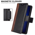 Malewolf Compatible With Iphone 13 Pro Case With Card Holder Genine Leather Rfid Blocking Kickstand Card Slots Wallet Case Magnetic Shockproof Flip Folio Phone Cover For Iphone 13 Pro 6 1 Black