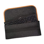 New Portable Durable Keyboard Bag Case 3 Sizes Felt Fabric Travel Bag For Standard Mechanical Keyboardssize 104 Keys