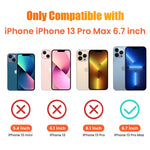 Caka For Iphone 13 Pro Max Case Case For Iphone 13 Pro Max Kickstand Case With Built In 360 Rotate Ring Stand Magnetic Cover Heavy Duty Protective Case For Iphone 13 Pro Max 6 7 Orange