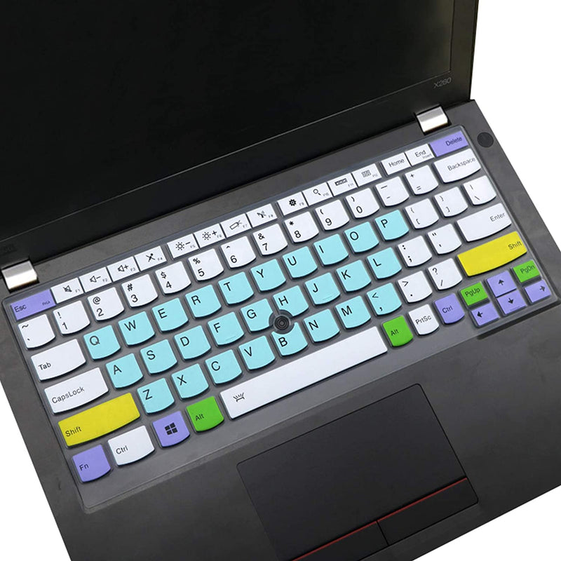 Keyboard Cover For Lenovo Thinkpad X13Yoga X260 X270 X280 X390Yoga X390Yoga X395Yoga L13Yoga Candymintgreen