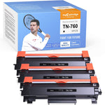Compatible Toner Cartridge Replacement For Brother Tn760 Tn 760 Tn730 For Hl 2350Dw Mfc L2710Dw Dcp L2550Dw Mfc L2750Dw Hl L2395Dw Hl L2370Dw Hl L2390Dw Printer