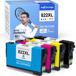Ink Cartridge Replacement For Epson 822Xl 822 Xl T822Xl Fit For Workforce Pro Wf 4830 Wf 3820 Wf 4834 Wf 4820 Printer Black Cyan Yellow Magenta 4 Pack