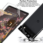 Fingerprint Compatiblemilomdoi Designed For Google Pixel 6 Flexible Tpu Screen Protector Not Glass 3 Pack Hd Flexible Tpu Film With 2 Pack Tempered Glass Camera Lens Protector No Bubbles Support Fingerprint Unlock Easy Install Case Friendly 5 Pack