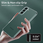 Galaxy S22 Plus 5G Case Ouba Ultra Slim Thin Scratch Resistant Tpu Rubber Soft Silicone Crystal Clear Lightweight Gel Protective Case Cover For Samsung Galaxy S22 Plus