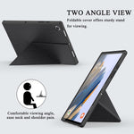 New Galaxy Tab A8 Case 10 5 Inch 2022 Premium Shock Proof Stand Folio Case Multi Viewing Angles Soft Tpu Back Cover For Samsung Galaxy Tab A8 10 5 Inch Ta