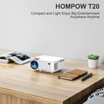 Mini Portable Projector 1080P Supported Home Theater Video Projector