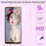 New For Samsung Galaxy A21 Case With Tempered Glass Screen Pro
