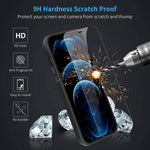 5 Pack Elecshion Compatible For Iphone 12 Pro Max Case With 2 Pack Screen Protector 2 Pack Camera Lens Protector 6 7 Inch Non Yellowing Shock Absorbing Corners Anti Scratch Fingerprint Oil Stain