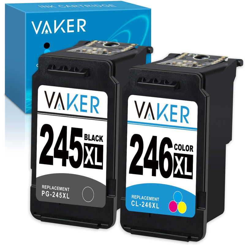 Ink Cartridge Replacement For Canon Pg 245 Xl Cl 246 Xl 245 246 Pg 243 Xl Cl 244 Xl 243 244 For Pixma Mx492 Mx490 Mg2420 Mg2520 Mg2522 Printer 1 Black 1Tri Col