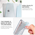 New Ipad 9Th Generation Case Ipad 8Th 7Th Generation Case Slim Folio Stand Translucent Back Shell With Auto Wake Sleep Smart Cover For Ipad 10 2 2021 20