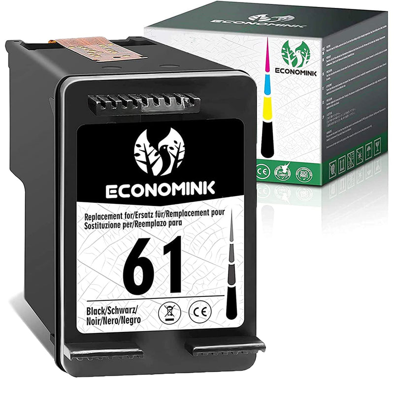 Ink Cartridges Replacement For Hp 61 Black Hp61 To Use With Envy 4500 4502 5530 Deskjet 2512 1512 2542 2540 2544 3000 3052A 1055 3051A 2548 Officejet 4630 Print