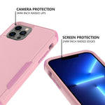 Lyyaco Compatible With Iphone 13 Pro Case 6 1 2021 3 Layer Full Body Protection Heavy Duty Shockproof Drop Proof Protective Case For Iphone 13 Pro 6 1 Inch Released 2021 Pink