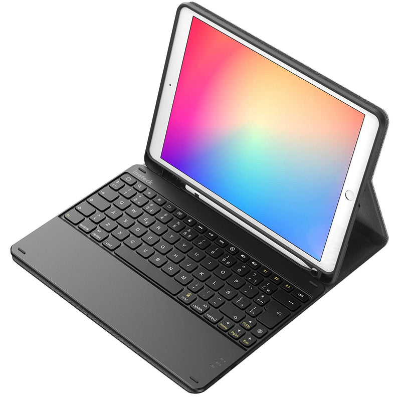 New Inateck Keyboard For Ipad 10 2 Inch 9Th 8Th 7Th Generation And Ipad Air 10 5 Inch 3Rd Generation Spanish Latin America Layout Kb02017 Dar