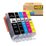 5 Pack Compatible Ink Cartridge Replacement For 280 281 Pgi 280Xxl Cli 281Xxl Pgi 280 Xxl Cli 281 Xxl Pixma Tr7520 Tr8520 Ts6120 Ts6220 Ts8220 Ts9120 Ts9520 Ts9