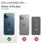 Lohasic Case For Iphone 12 Pro Max Soft Pu Leather Classic Elegant Business Slim Thin Cover Anti Scratch Non Slip Full Body Protective Phone Cases Compatible With Iphone 12 Pro Max2020 6 7 Black