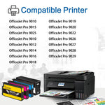 962 Ink Cartridges With Updated Chips In Jan 2022 Replacement For Hp 962 Xl For Officejet Pro 9015 9025 9018 9010 9012 Printer 4 Packs