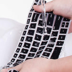 Keyboard Cover Skin For Dell Inspiron 14 5000 5400 5405 5406 5409 5490 5493 5498 7405 7490 Inspiron 13 5390 5391 5300 5301 7306 7390 Vostro 13 5301 5390 5391 5490 Accessories Protector Black