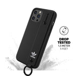 Adidas Iphone 13 Pro Max Black Originals Hand Strap Phone Case Protective Leather Like Case