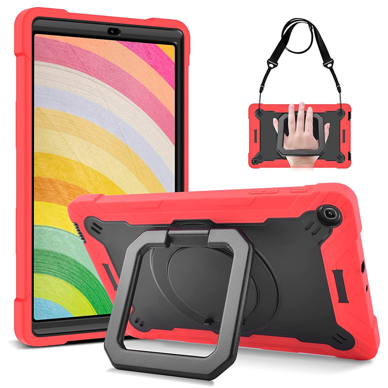 New Kids Case Compatible With Samsung Galaxy Tab A7 10 4 2020 T500 T505 T507 Galaxy Tab A7 Cover 360 Rotatable Stand Hand Strap Shockproof Protecti