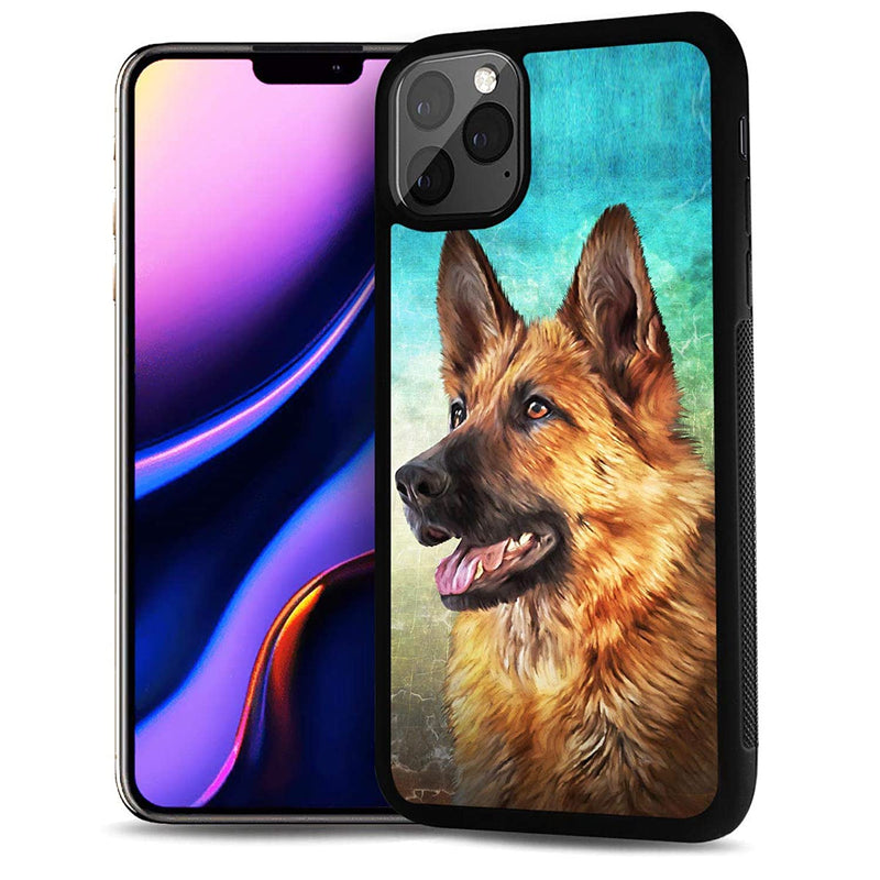 For Iphone 13 Pro Max Durable Protective Soft Back Case Phone Cover Hot12969 German Shepherd Dog 12969