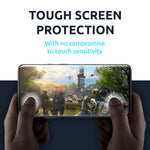 Olixar Screen Protector For Samsung Galaxy A50 Tempered Glass Reliable Protection Supports Device Features Full Video Installation Guide