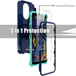 New Case For Lg K40 With Soft Tpu Screen Protector Ring Magnetic Holder K