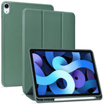 New For Ipad Air 4 Generation 10 9 Case 2020 Ipad Air 5 Generation 10 9 Case 2022 Auto Wake Sleep Feature Standing Cover Green