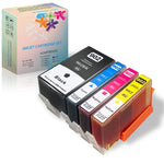 Cartridges Replacement For Hp 902Xl 902 Xl 4 Pack 1 Black 1 Magenta 1 Yellow 1 Cyan