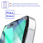 Utection 2X Full Screen Glass Protector For Iphone 12 12 Pro 6 1 Easy Installation Due To Frame Protective Tempered Glass Protection Cover Edge To Edge Coverage Case Friendly 2Pcs
