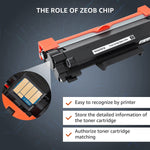 Tn760 Toner Cartridge Replacement With Chip For Brother Tn 730 Tn 760 Black High Yield For Dcp L2550Dw Hl L2350Dw Hl L2370Dw Hl L2370Dwxl Hl L2390Dw Hll2395Dw M