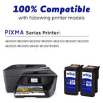 Pg 245 Cl 246 245Xl 246Xl Ink Cartridge Replacement For Canon Pixma Mx492 Mx490 Ip2820 Mg2420 Mg2522 Mg2920 Mg2922 Ts302 Printer 1 Black 1 Color