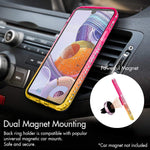 New For Lg Stylo 6 Case Moving Liquid Holographic Sparkle Glit