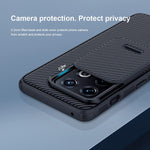 Oneplus 10 Pro Case With Camera Cover Camera Privacy Protection Luxury Slim Fit Thin Bumper Cover Non Slip Anti Fingerprint 4 Corners Airbag Shockproof Military Grade Heavy Duty Protective Black
