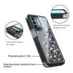 New For Oneplus Nord N200 5G Case Quicksand Liquid Glitter Cell P