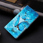 Emaxeler Compatible With Samsung Galaxy S21 5G Case 3D Stylish Pu Leather Shockproof Flip Wallet Magnetic Case With Kickstand Credit Cards Slot Cover For Galaxy S21 5G 2021 Yx 3D Three Butterfly