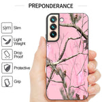 Coveron Designed For Samsung Galaxy S22 Plus Case Slim Flexible Tpu Phone Cover Pink Camo