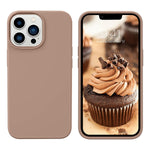 Liquid Silicone Cases For Iphone 13 Pro Max Iphone 13 Pro Max Case Slim Soft Gel Rubber Bumper Full Body Protective Shockproof Silicone Anti Scratch Case Women For Iphone 13 Pro Max 6 7 Khaki