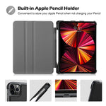 New Procase Ipad Pro 11 Inch Case 2020 2018 Slim Stand Protective Folio Case Smart Cover For Ipad Pro 11 2Nd 1St Generation Black