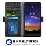New For Nokia C2 Tava 2C Tennen 2V Tella Wallet Case With Temp